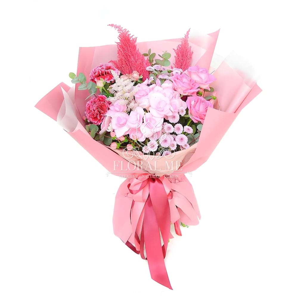 玫瑰康乃馨花束 Floral Me 網上花店
