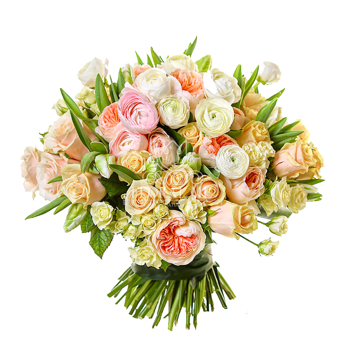 Colorful Rose Bridal Bouquet