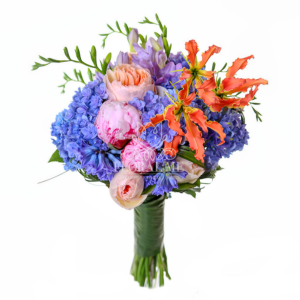 Hydrangea, Hyacinth Bouquet