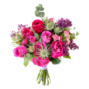 Rose, Lilac Bridal Bouquet
